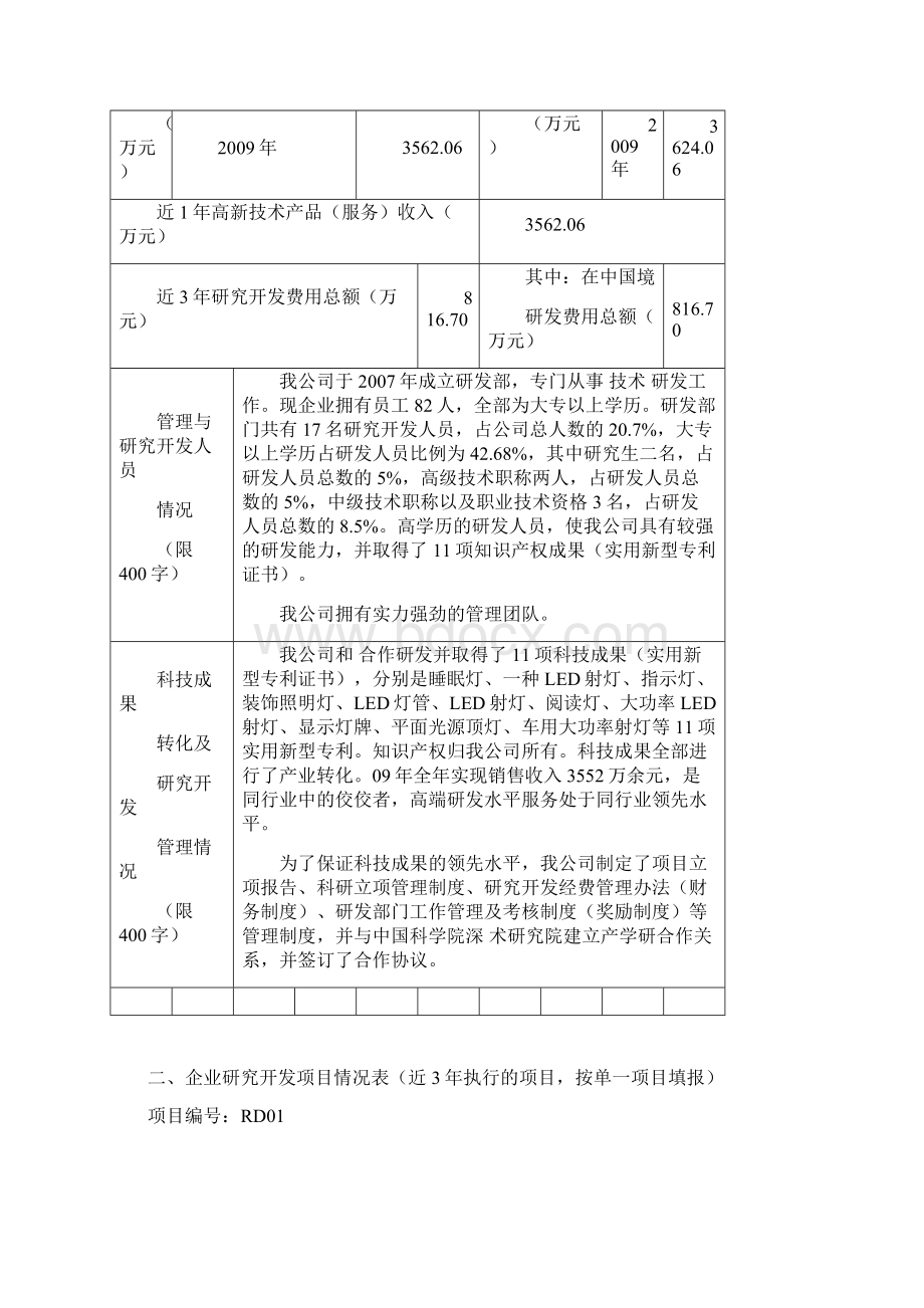 高新技术改造传统产业企业申请书.docx_第2页