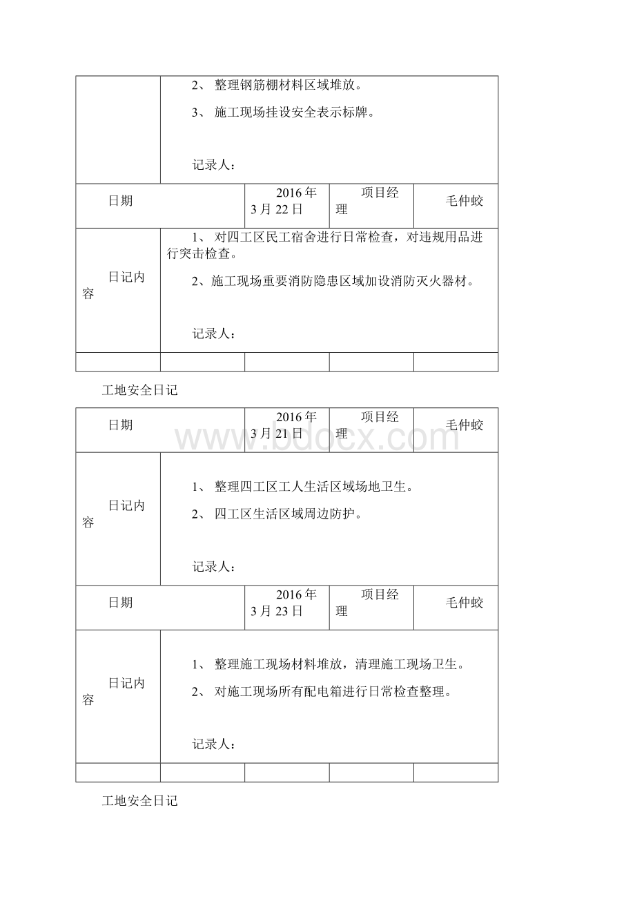 工地安全日记培训资料精编版.docx_第3页