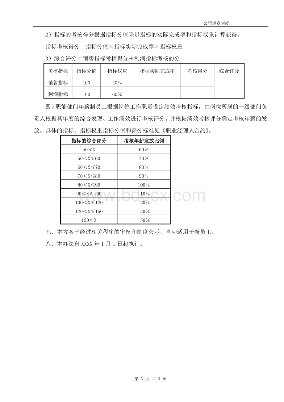 年薪制员工激励方案Word文档下载推荐.doc_第3页