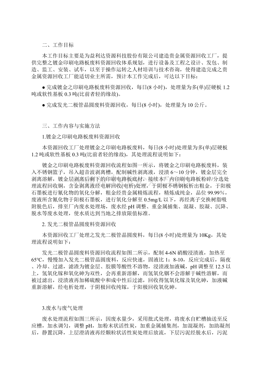 贵金属资源回收工厂规划及建造工程计划书Word文档格式.docx_第2页