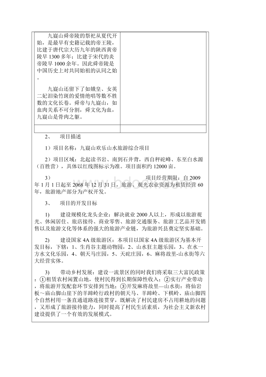 某山水旅游综合项目商业计划书DOC 27页Word下载.docx_第3页