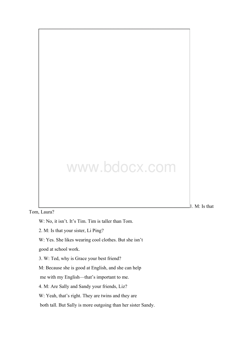 人教版英语八年级英语上Unit3单元测试题含答案Word格式文档下载.docx_第2页