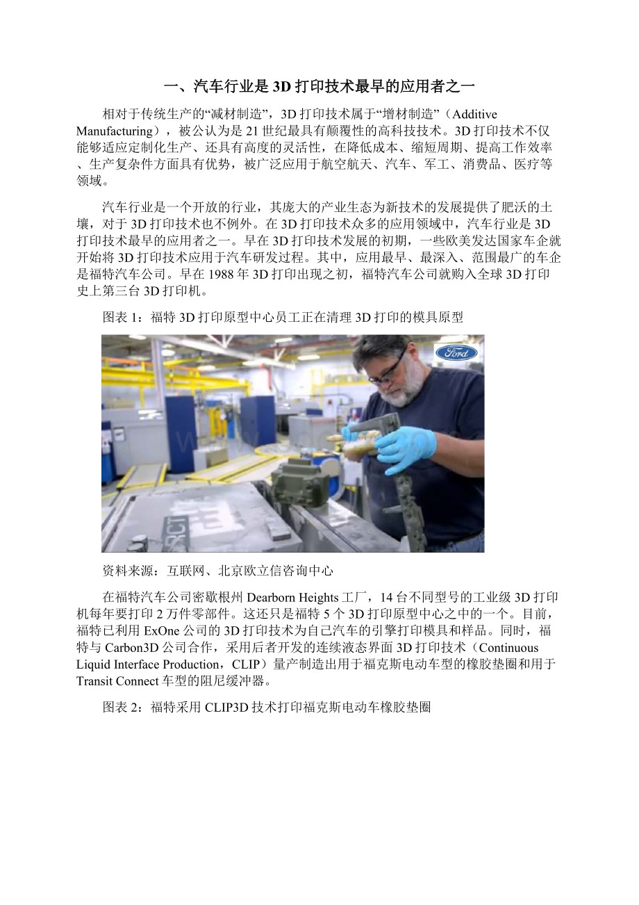 汽车行业3D打印应用市场分析报告.docx_第3页