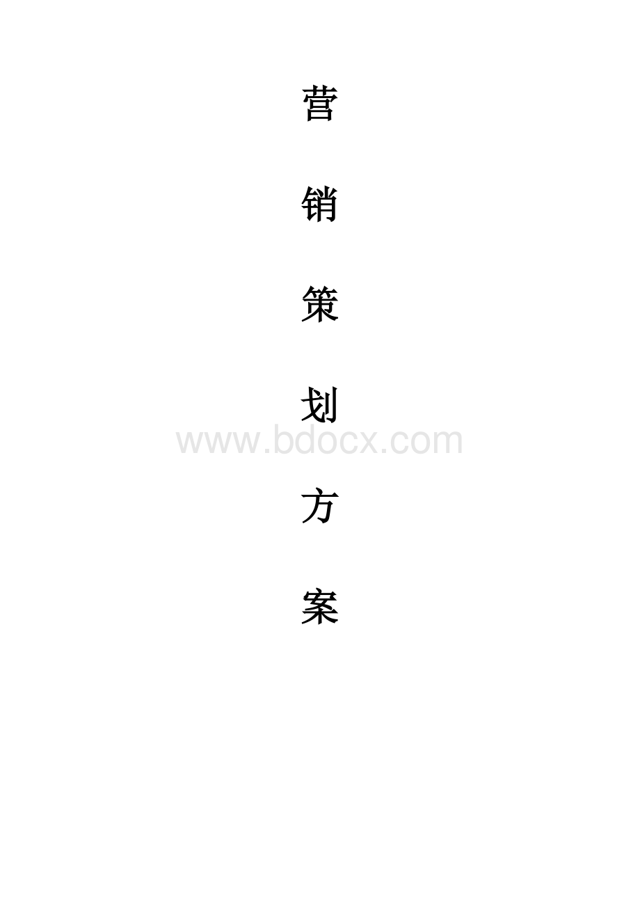 小商品营销策划方案Word下载.docx_第1页