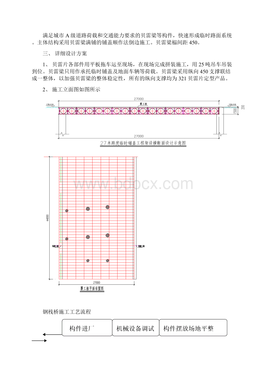 地铁贝雷片栈桥工程施工方案Word文档格式.docx_第2页