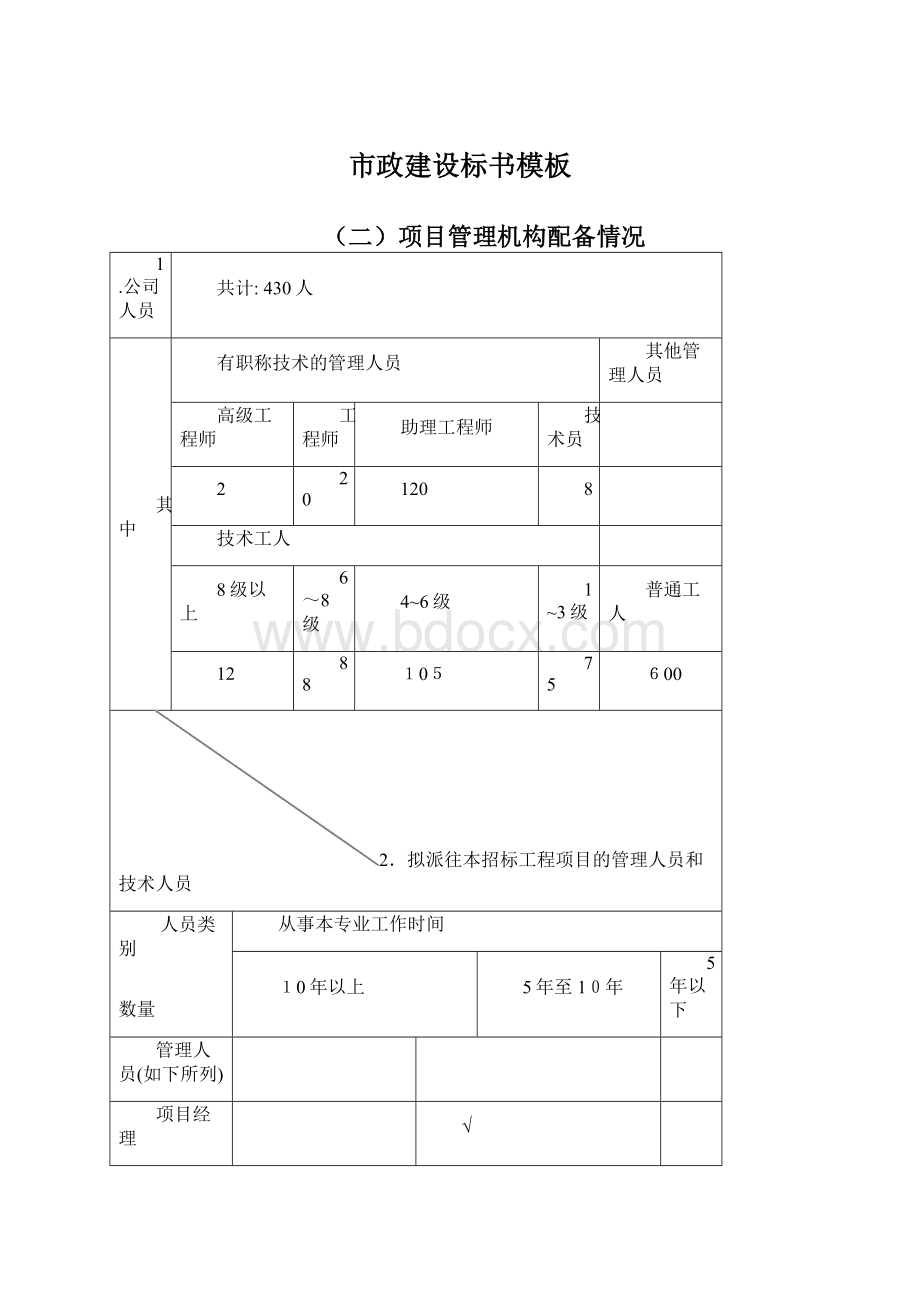 市政建设标书模板.docx_第1页