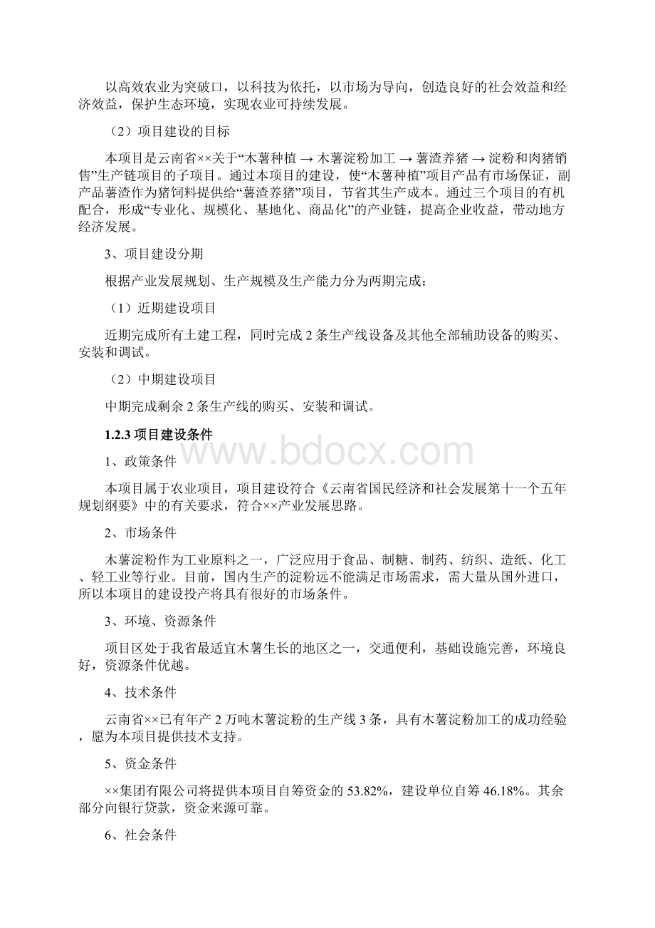 年产10万吨木薯淀粉建设项目建议书Word文件下载.docx_第3页