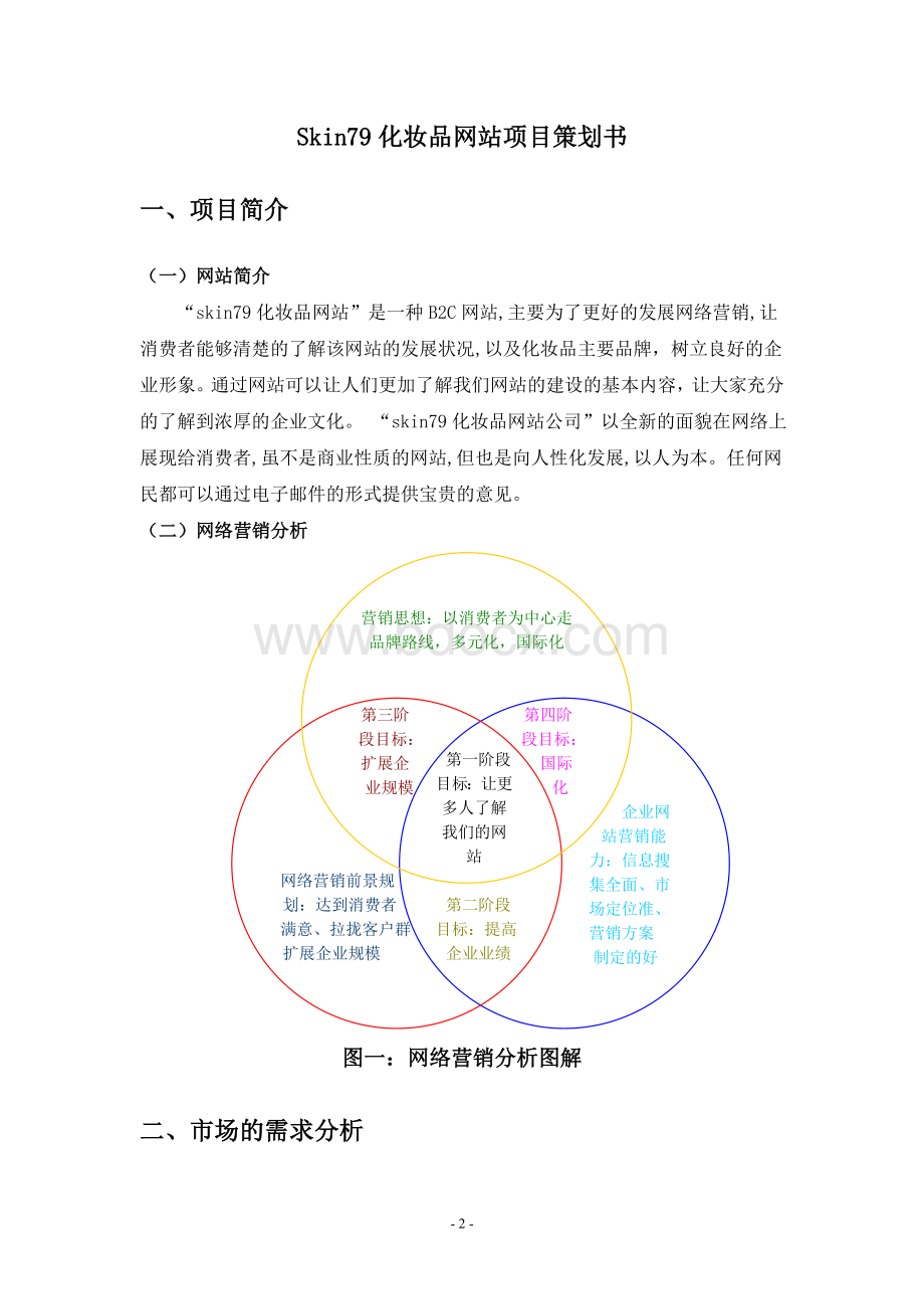 网站项目策划书(实战例题)Word文件下载.doc_第3页