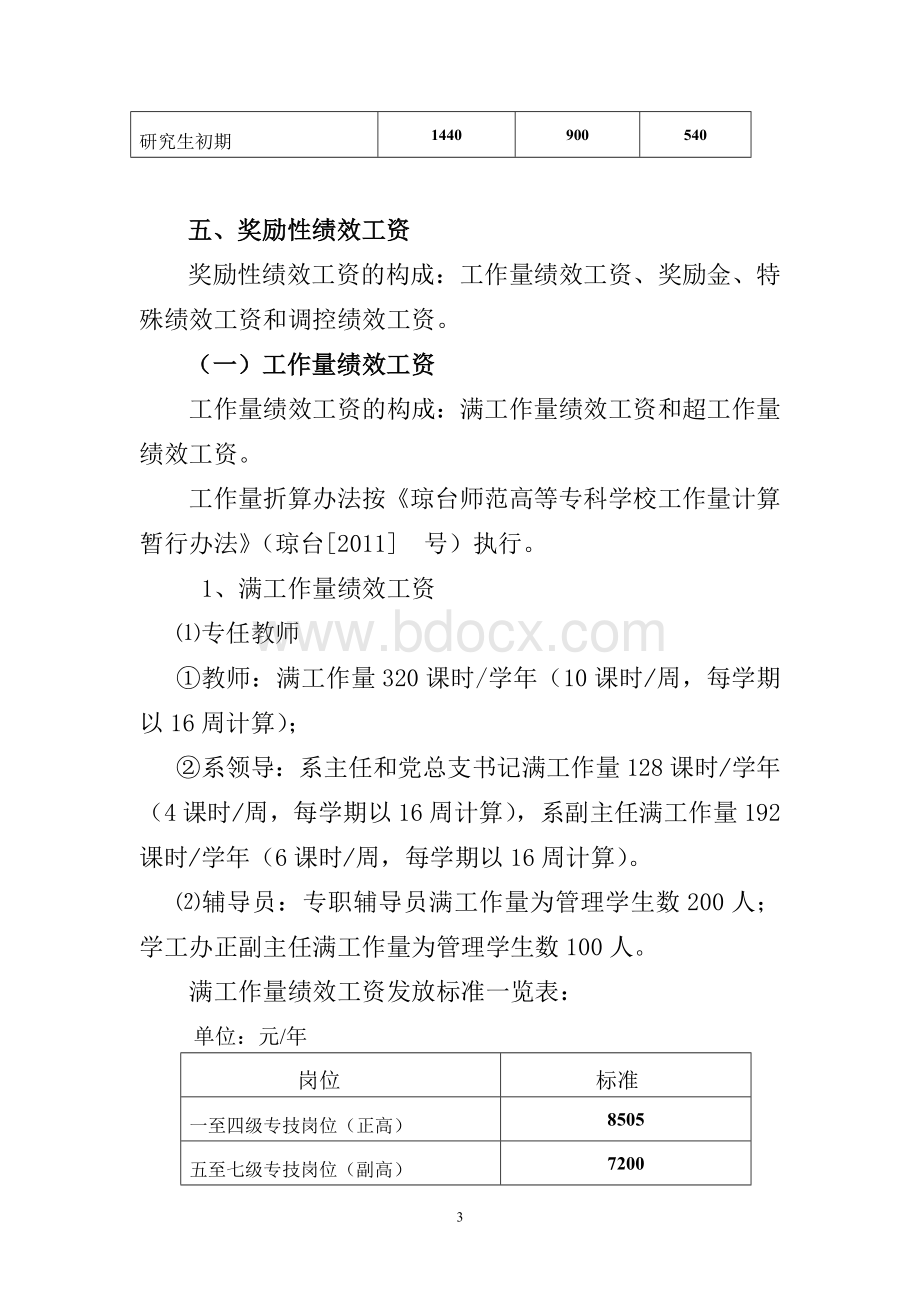 绩效工资方案(2016年)Word文档格式.doc_第3页