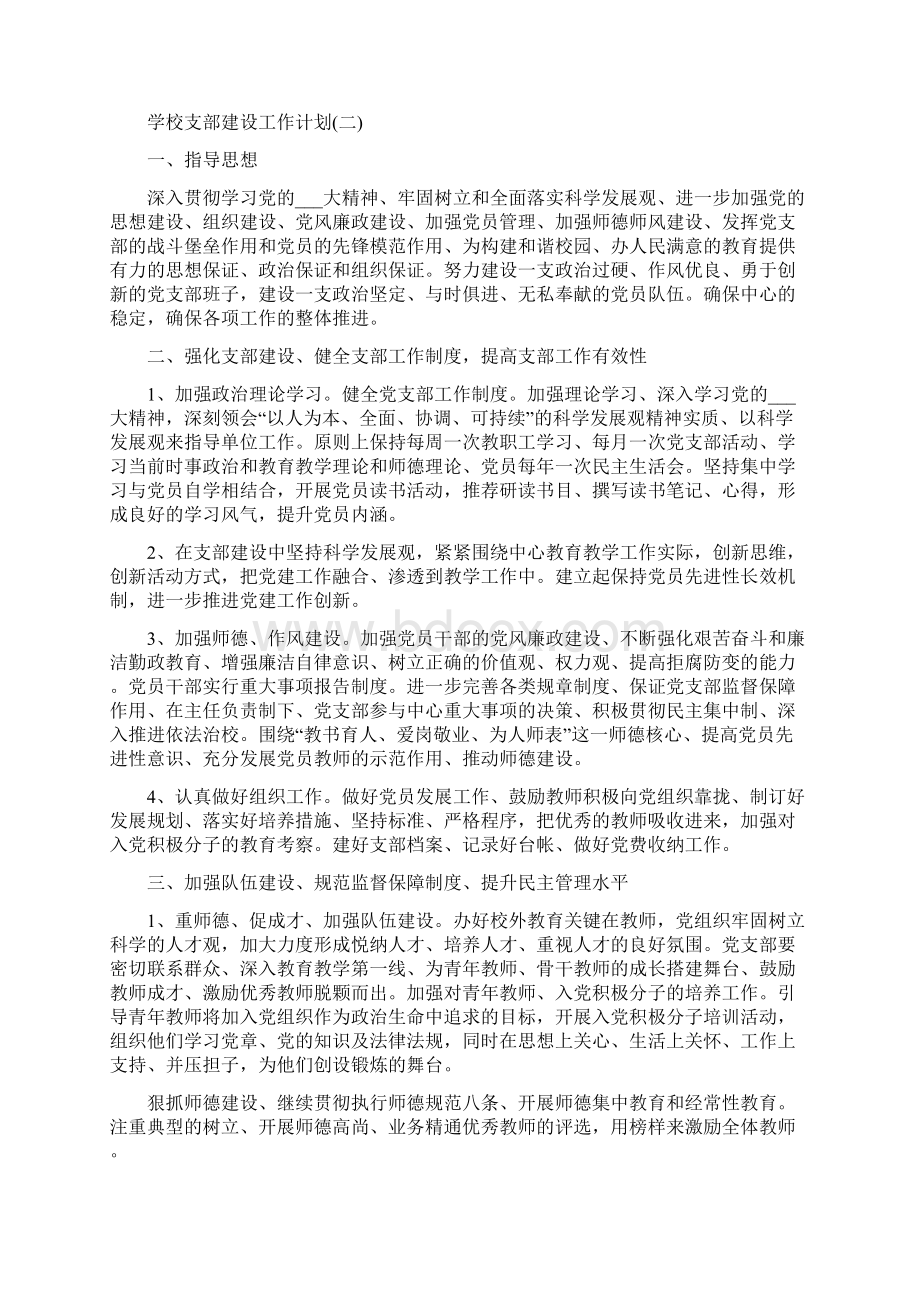 学校支部建设工作计划.docx_第3页