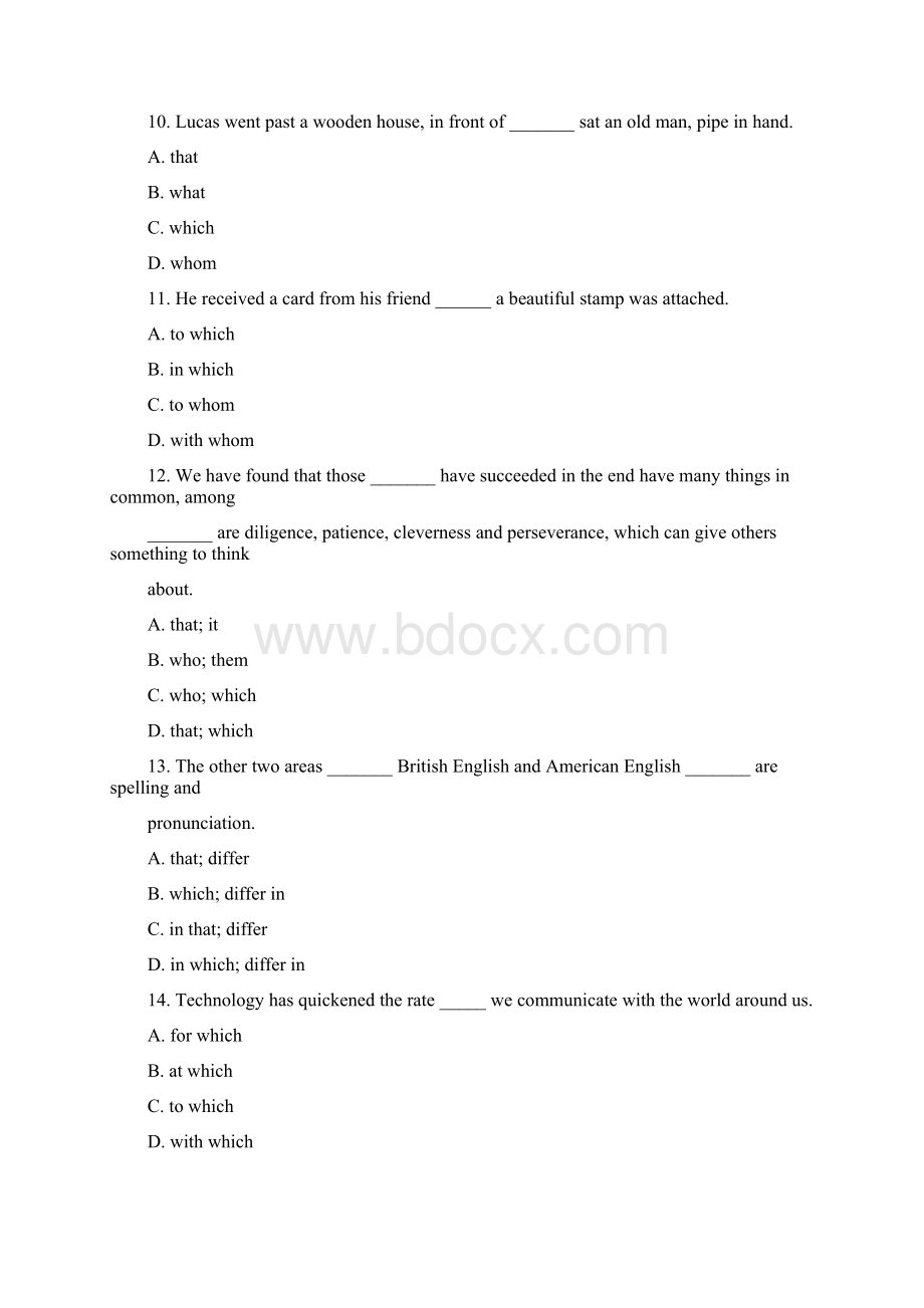 高中英语三大从句专练100题带答案Word格式文档下载.docx_第3页