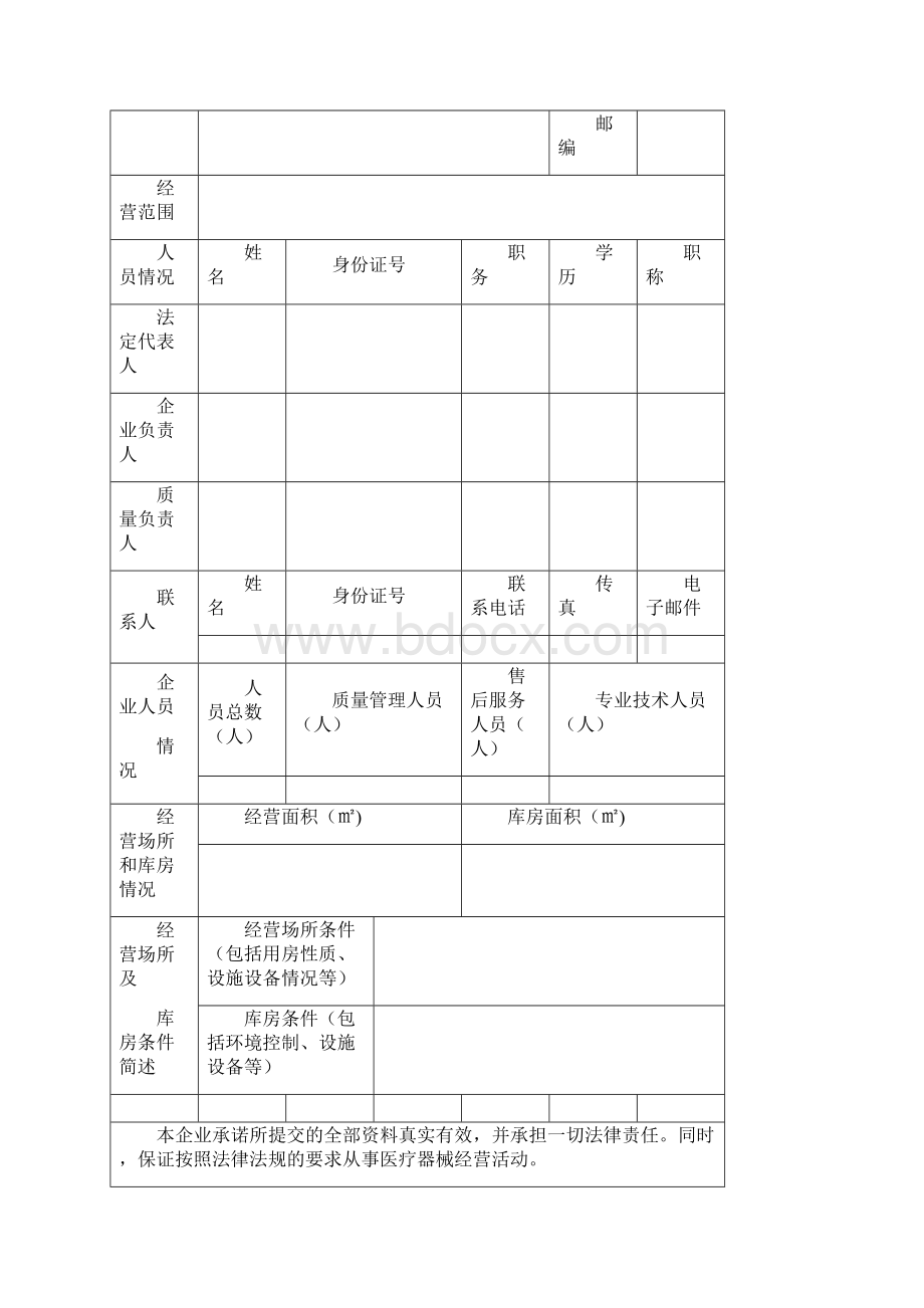 第二类医疗器械经营备案资料示范文本Word格式.docx_第3页