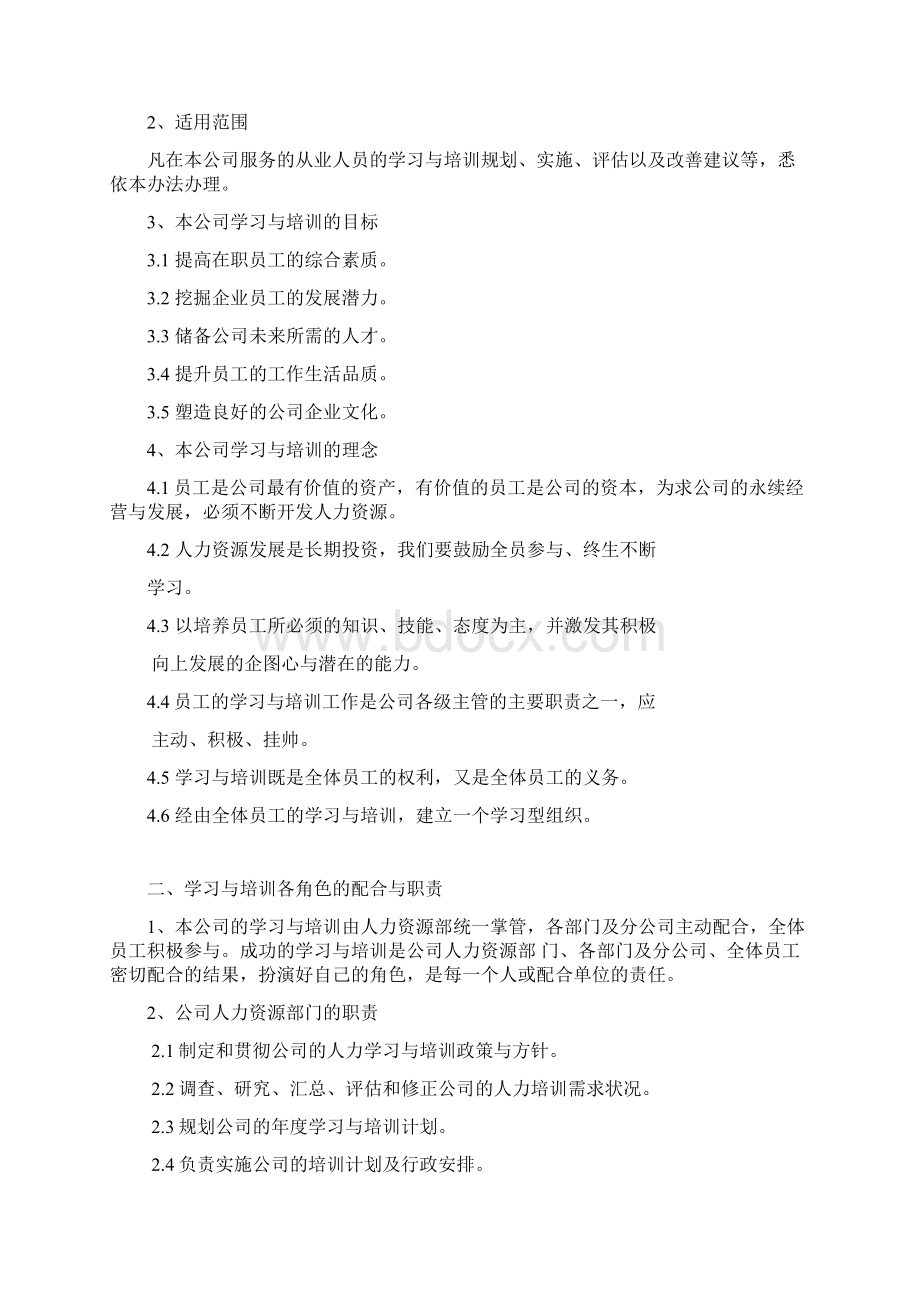 学习与培训管理系统Word格式文档下载.docx_第2页