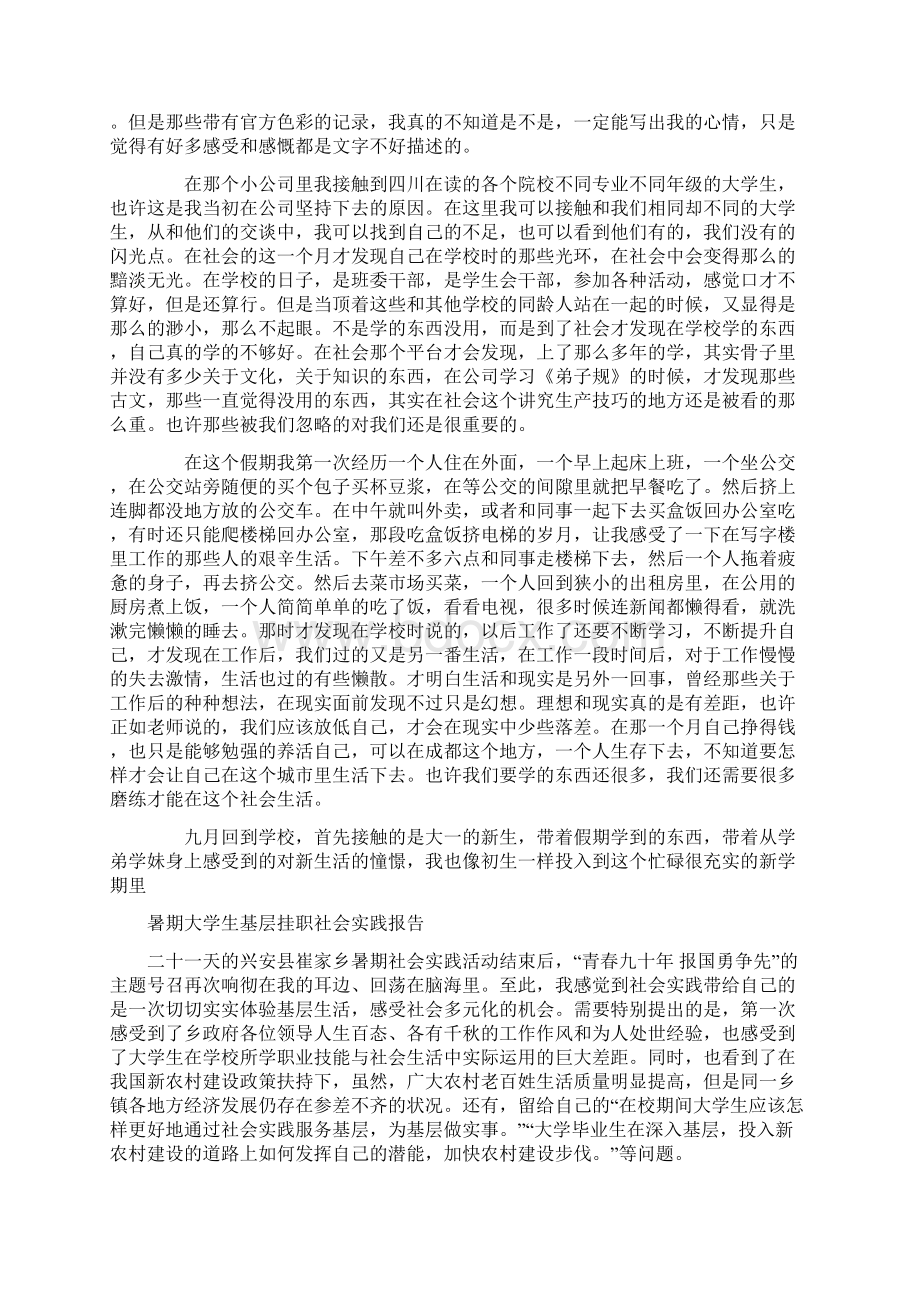 暑期大学生业务员推销社会实践报告范文Word文档格式.docx_第2页