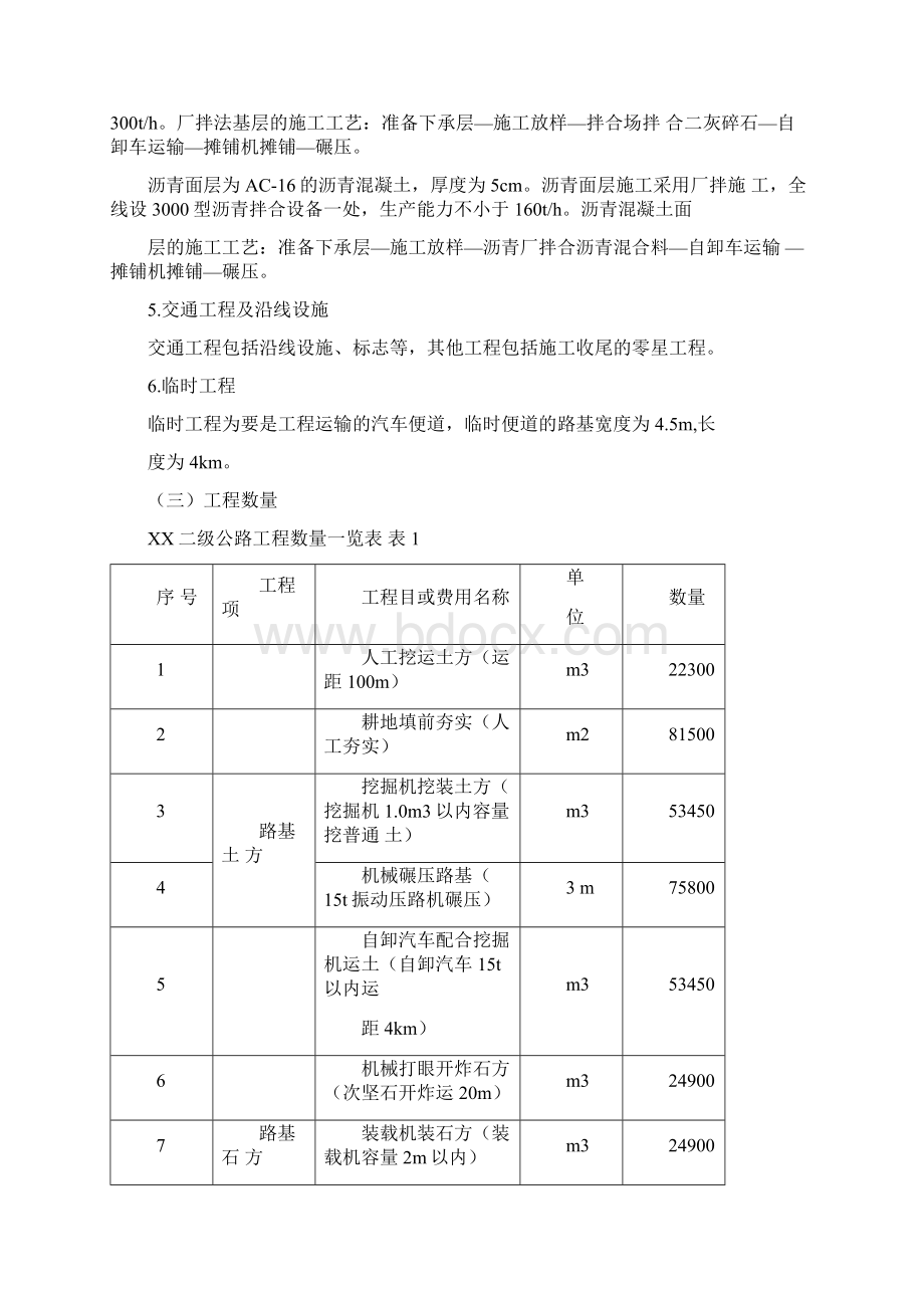 公路工程造价课程设计.docx_第3页