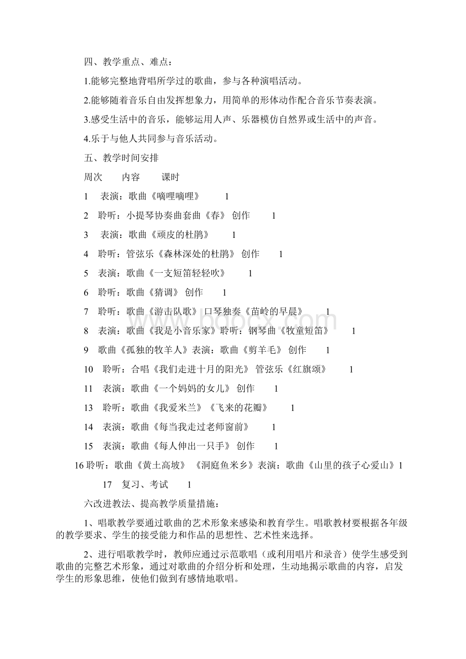 人音版小学三年级下册音乐教案22.docx_第2页