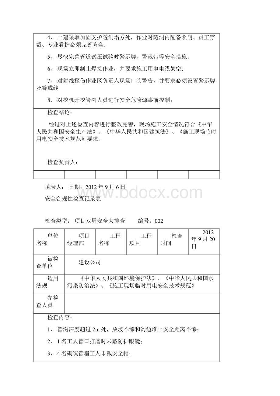 安全合规性检查记录表.docx_第2页