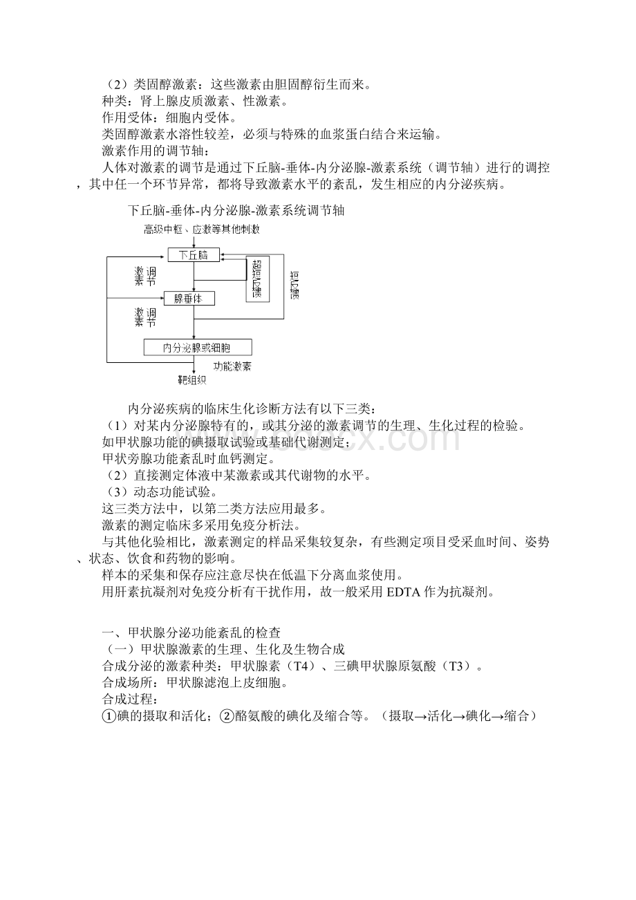 第十三章 内分泌疾病的检查临床医学检验技士考试辅导 讲义及练习.docx_第2页