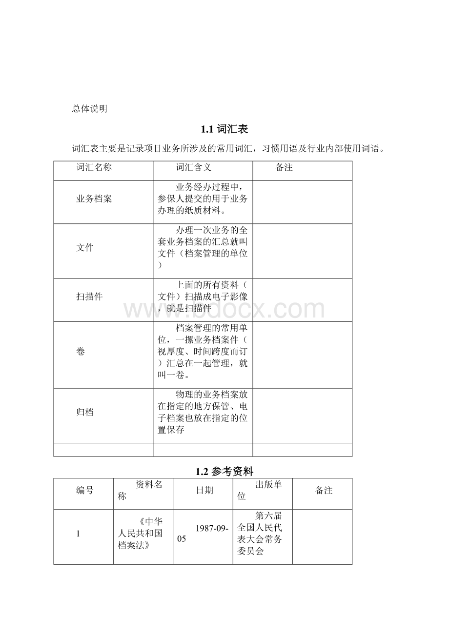 电子档案需求规格说明书内容完整.docx_第2页