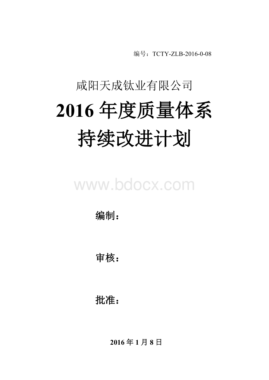 持续改进计划.doc