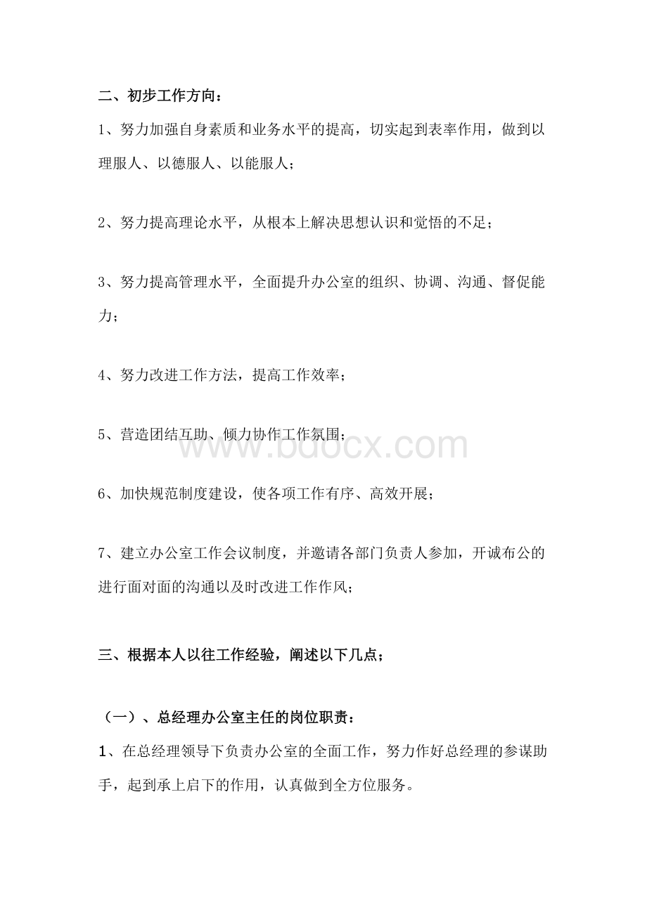 总经理办公室主任工作计划Word格式文档下载.doc_第2页