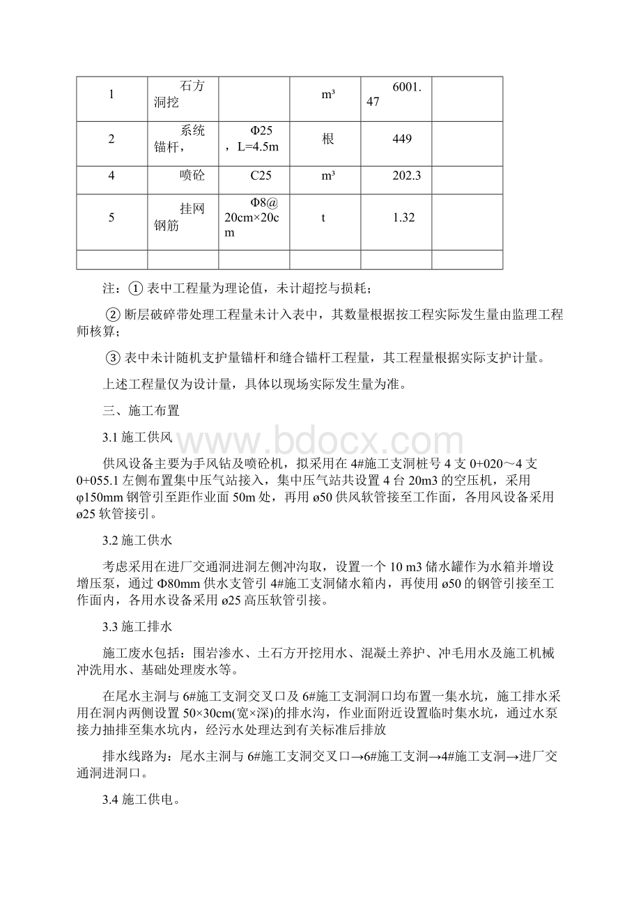 尾水主洞尾水岔洞与尾水支洞开挖支护专项施工方案文档格式.docx_第3页