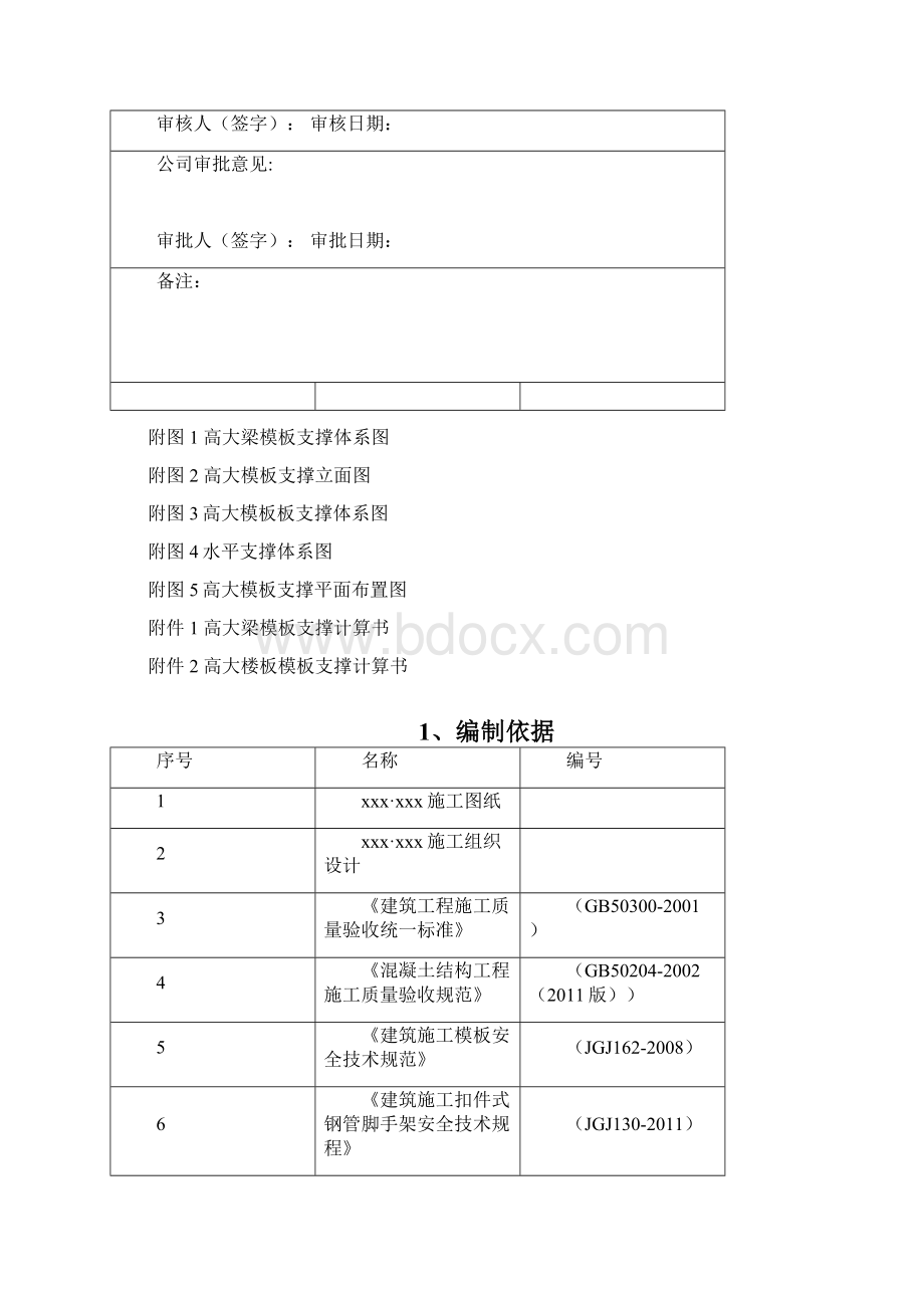 超高模板安全专项施工方案Word文档下载推荐.docx_第2页