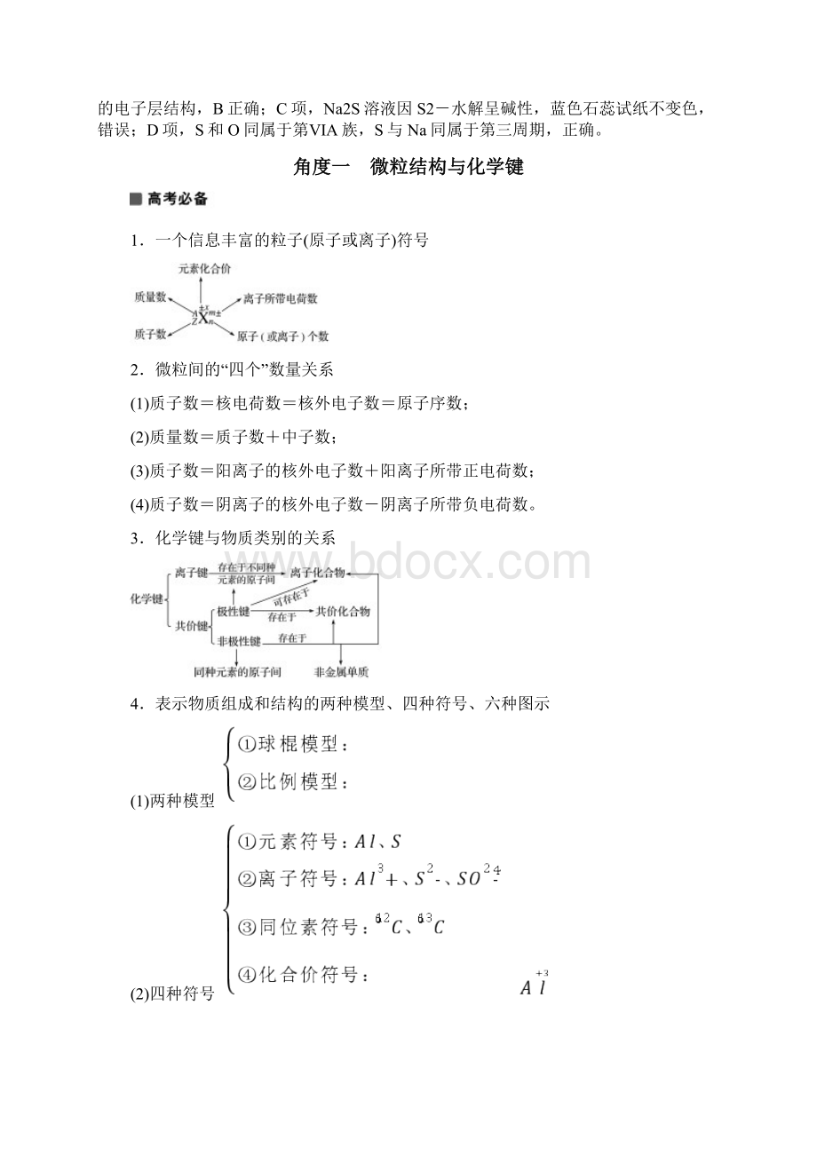 高考化学 考前三个月 选择题满分策略 第一篇 专题四 元素周期律和周期表复习题文档格式.docx_第3页