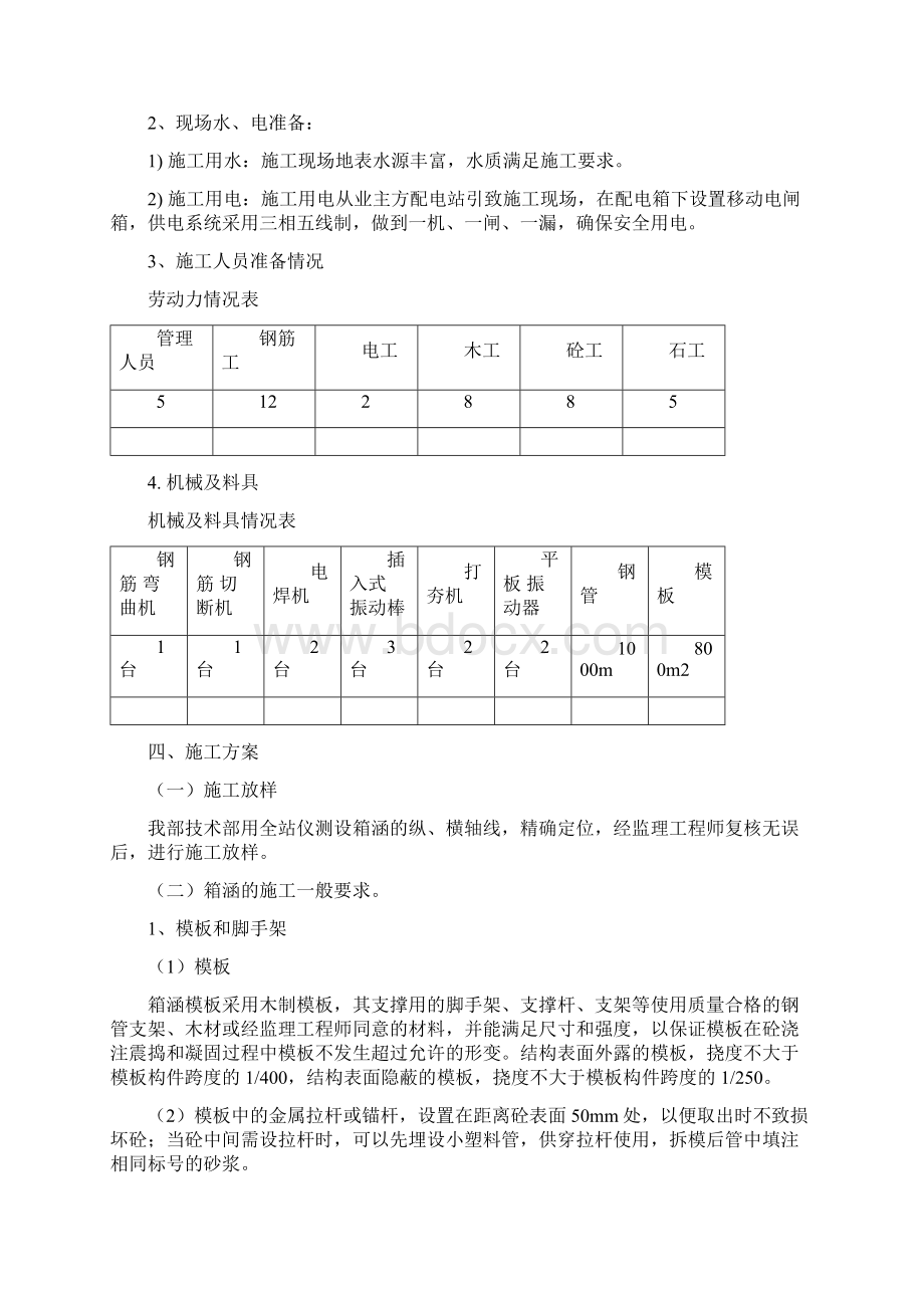 卸甲路工程K2+480箱涵施工方案.docx_第2页