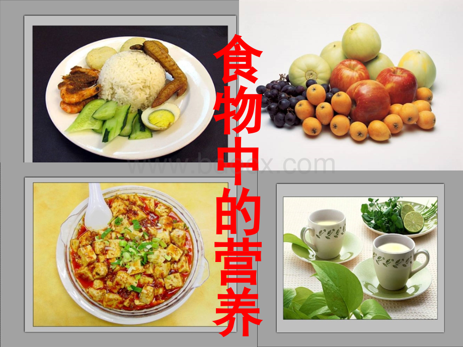 教科版小学科学四年级下册《食物中的营养》课件.ppt