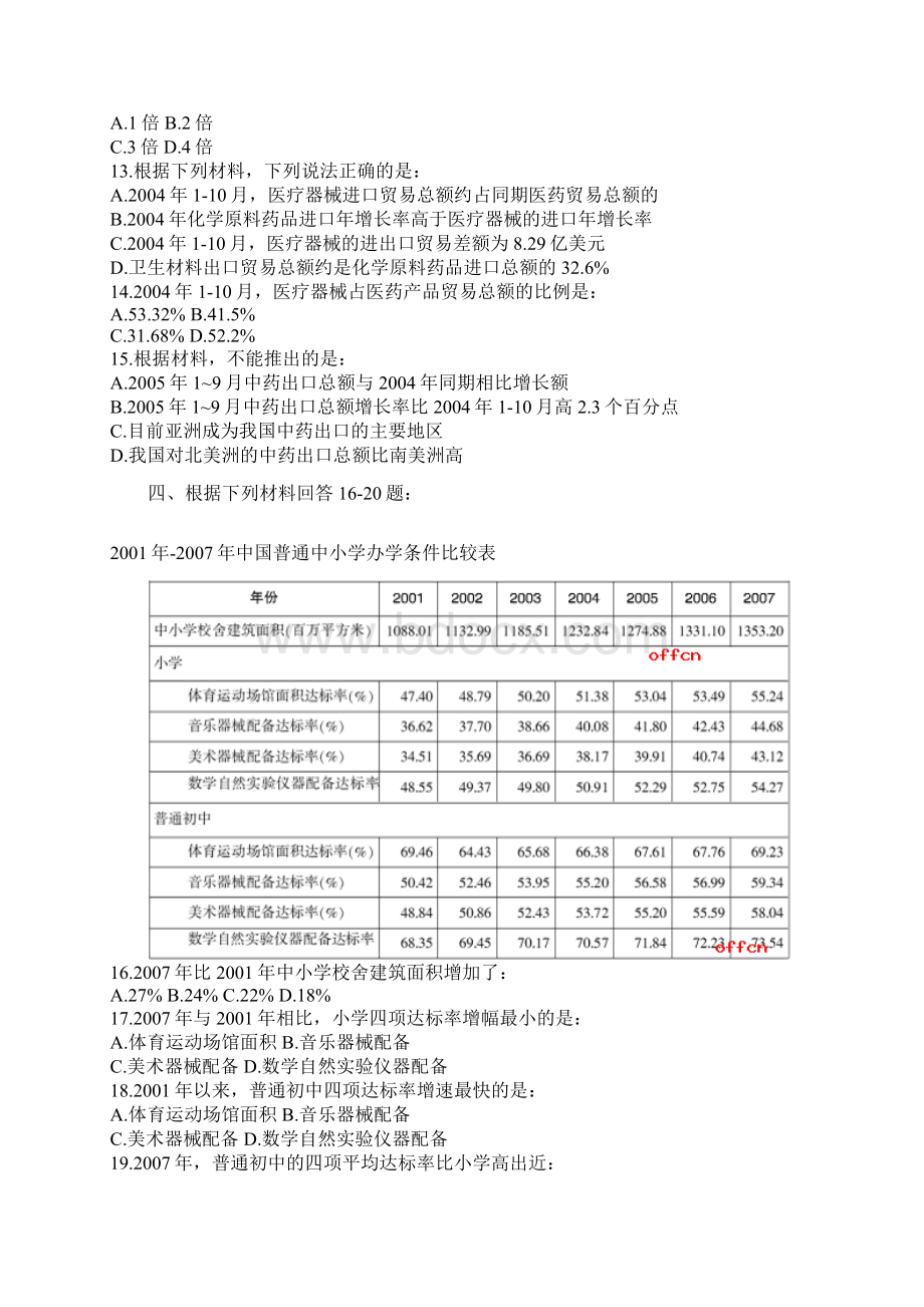 资料分析专项习题100道附答案综述Word文档格式.docx_第3页