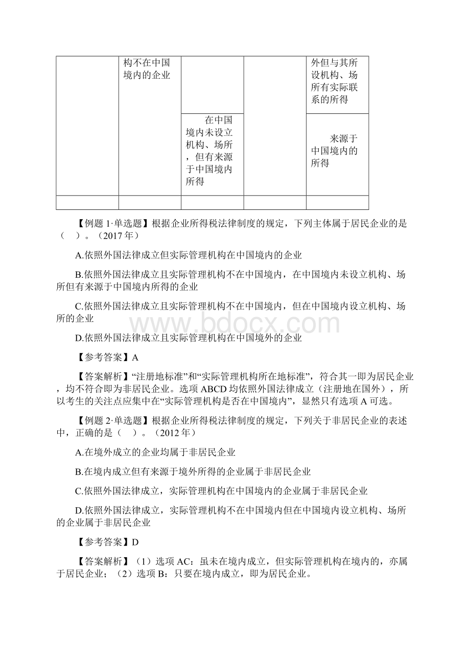 备考中级《经济法 》讲义第07章 企业所得税法律制度Word下载.docx_第3页