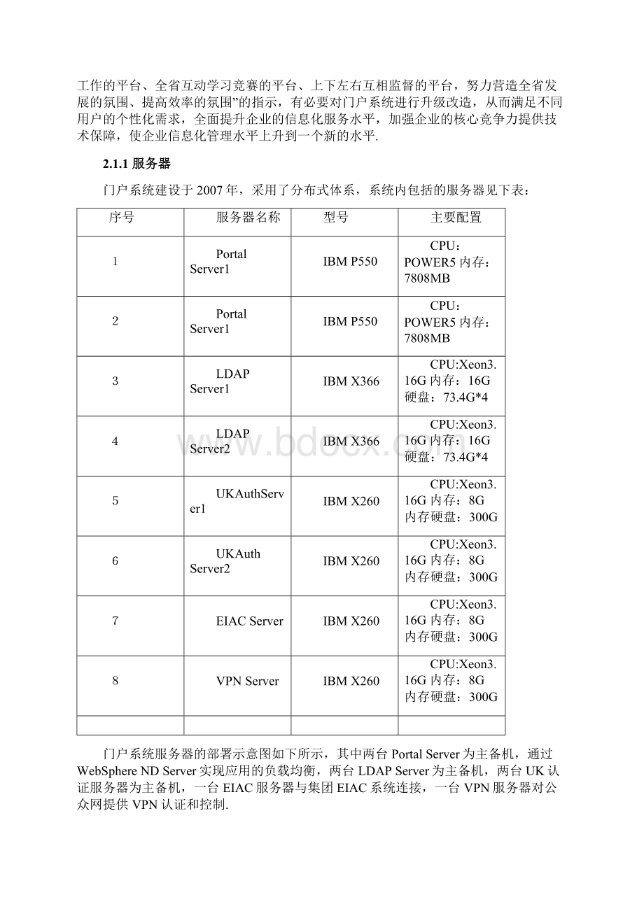 电信一站式企业信息应用中心升级改造项目建议书精选申报稿Word文档格式.docx_第2页