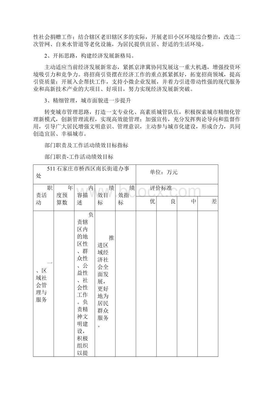 石家庄桥西区南长街道办事处部门预算信息公开Word格式.docx_第3页