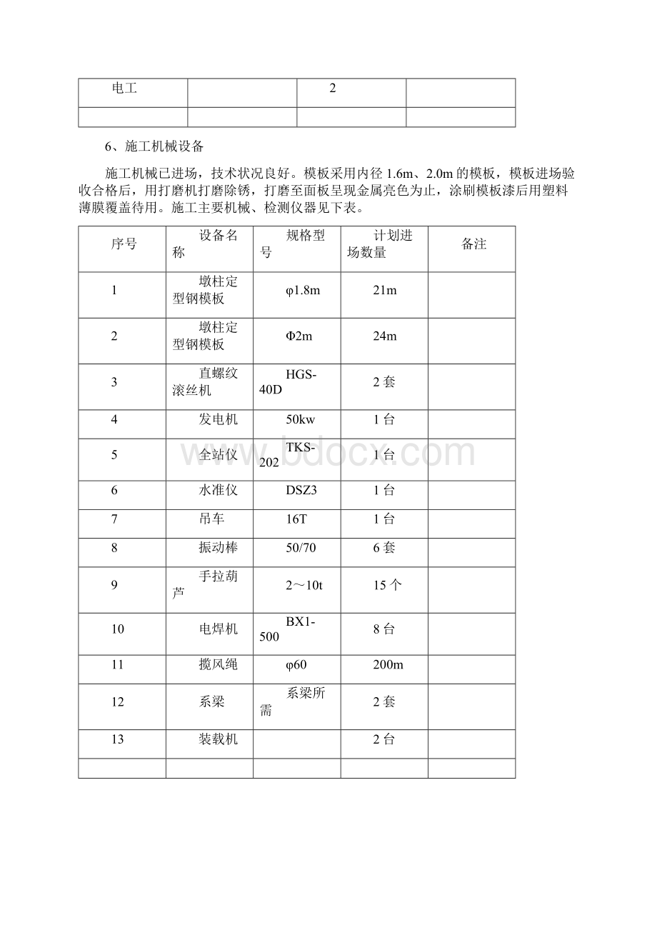 墩柱中系梁施工方案讲解Word文档下载推荐.docx_第3页