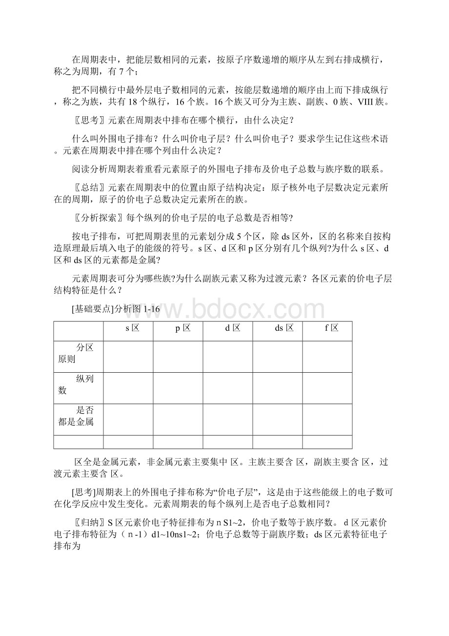 高中化学《原子结构与元素的性质》教案2 新人教版选修3Word文档下载推荐.docx_第2页