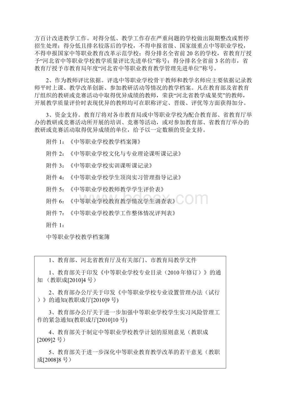 中等职业教育教学质量评价方案.docx_第3页