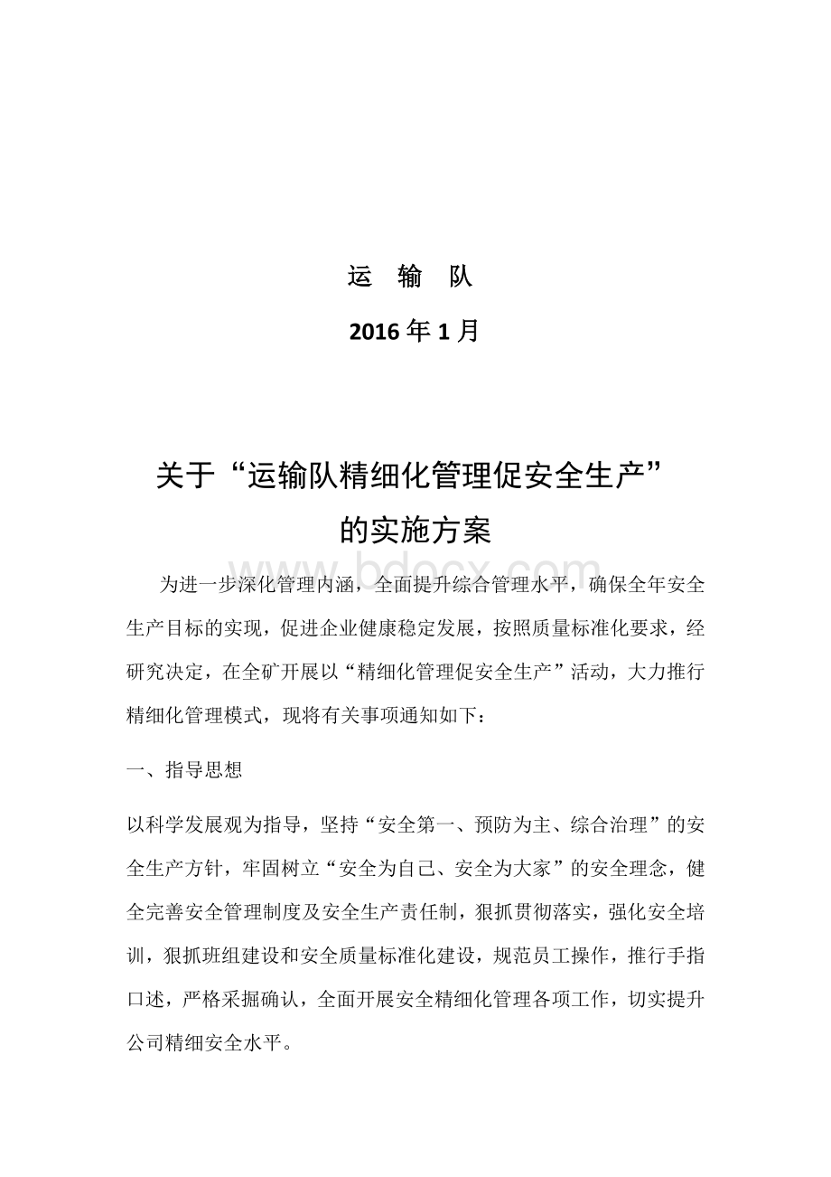 运输队精细化实施方案Word文件下载.docx_第2页