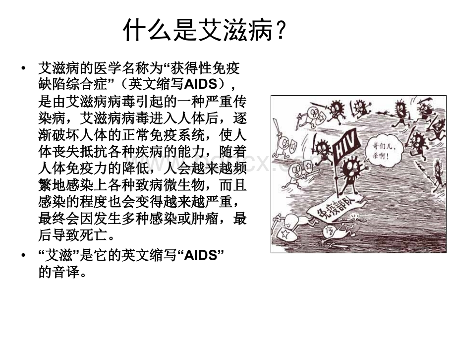 喷泉小学预防艾滋病宣传.ppt_第2页