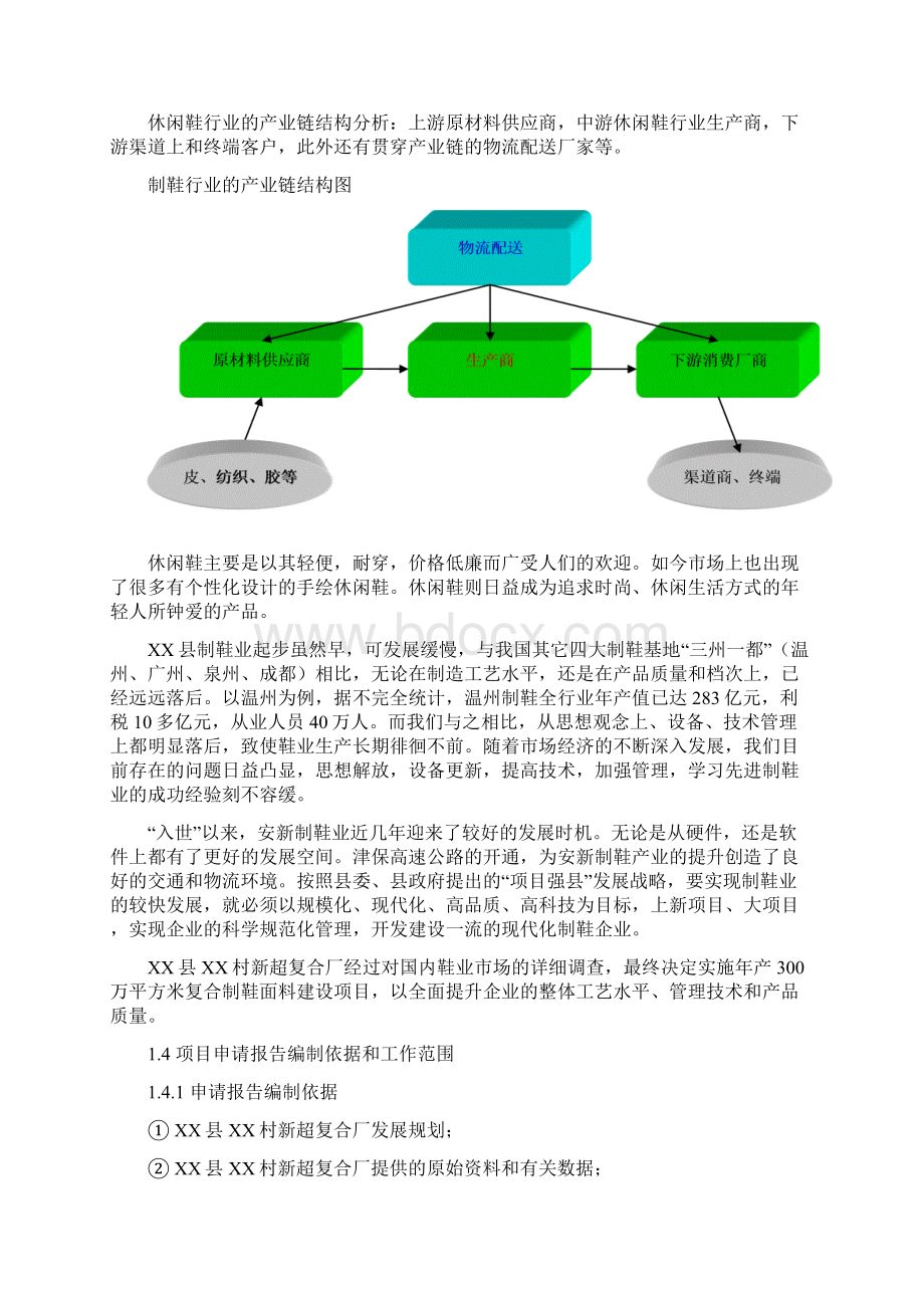 年产300万M2复合制鞋面料建设项目申请报告.docx_第2页