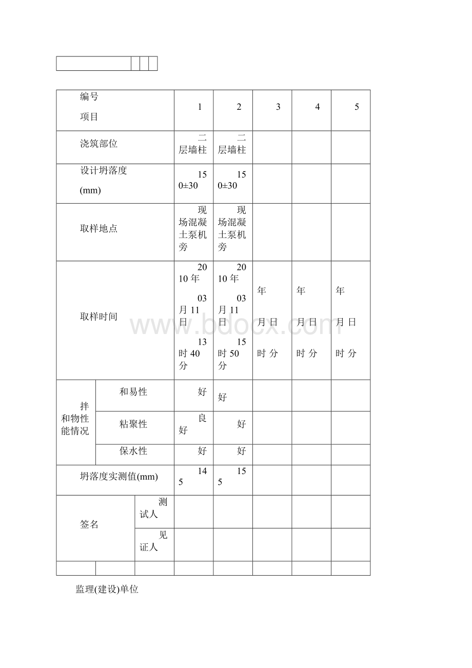 塌落度测试表格填写文档格式.docx_第2页