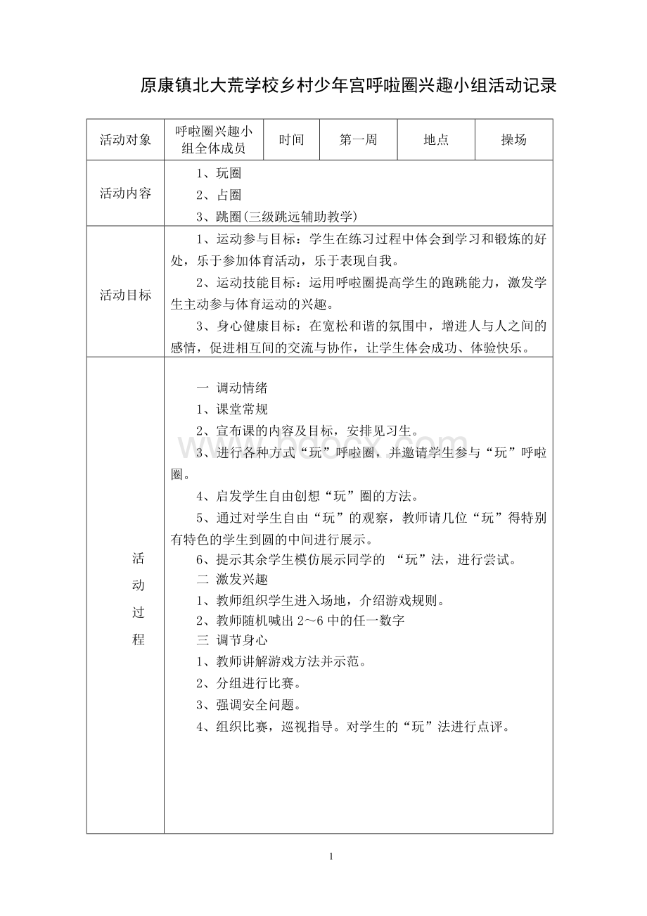 小组活动记录.doc_第1页