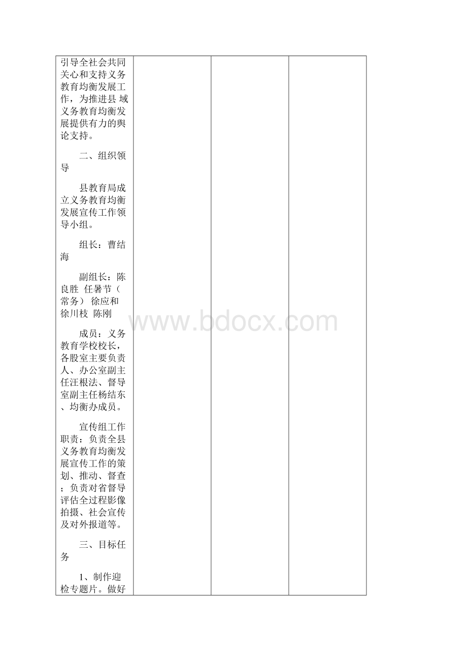 20xx年推进义务教育均衡发展宣传工作方案.docx_第2页