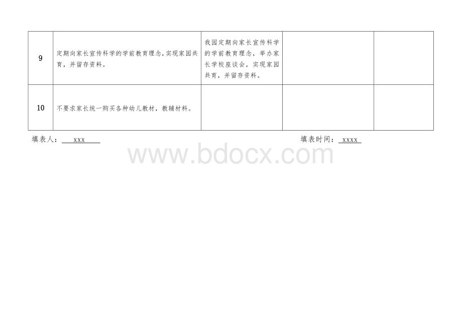 幼儿园“小学化”现象自查表.doc_第3页