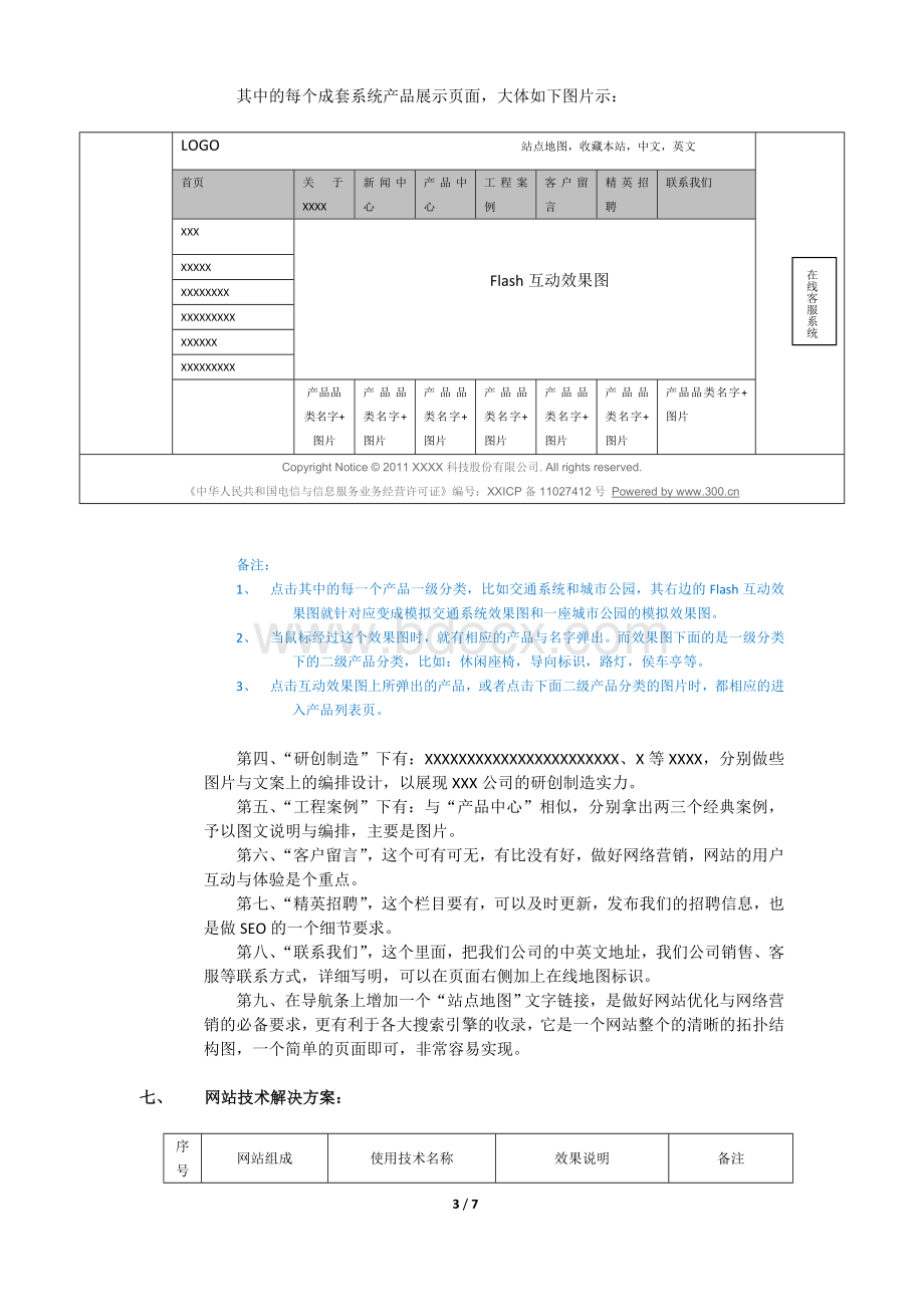 XXX网站规划方案、流程图、项目分解表与计划进度安排Word格式.doc_第3页