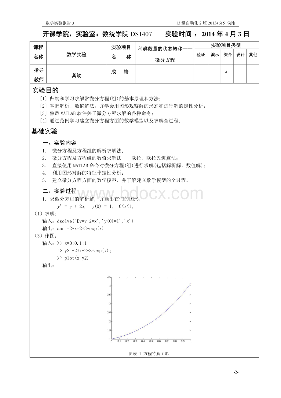 数学实验报告_精品文档Word格式文档下载.doc_第2页