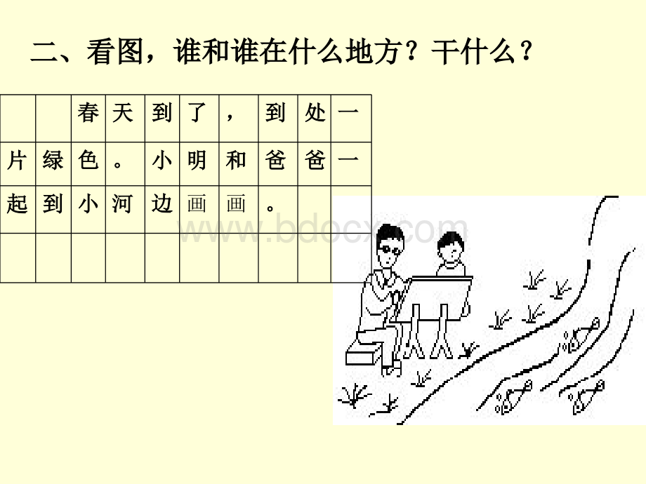 部编版一年级上学期看图说话写话练习优质PPT.ppt_第3页