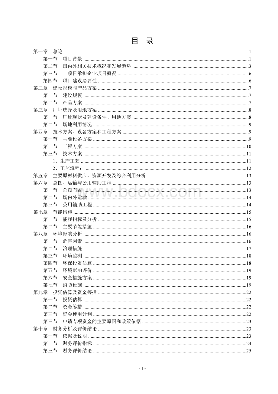 技术改造项目资金申请报告_精品文档文档格式.doc_第1页