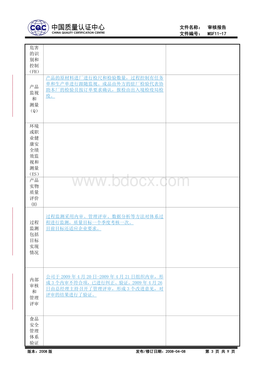 MSF11-17审核报告.doc_第3页