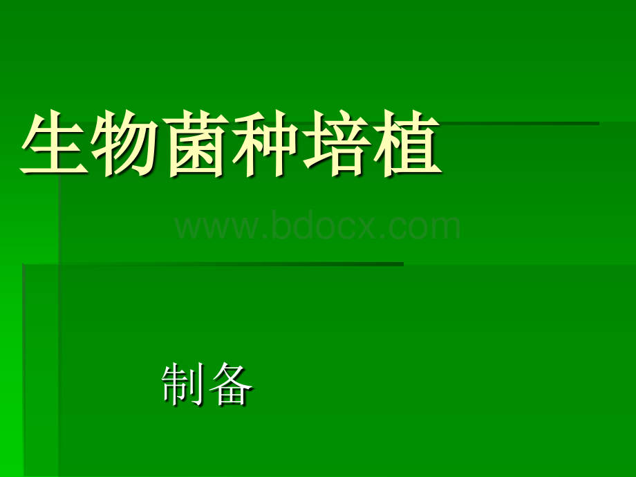 生物菌种培养_精品文档.ppt_第1页